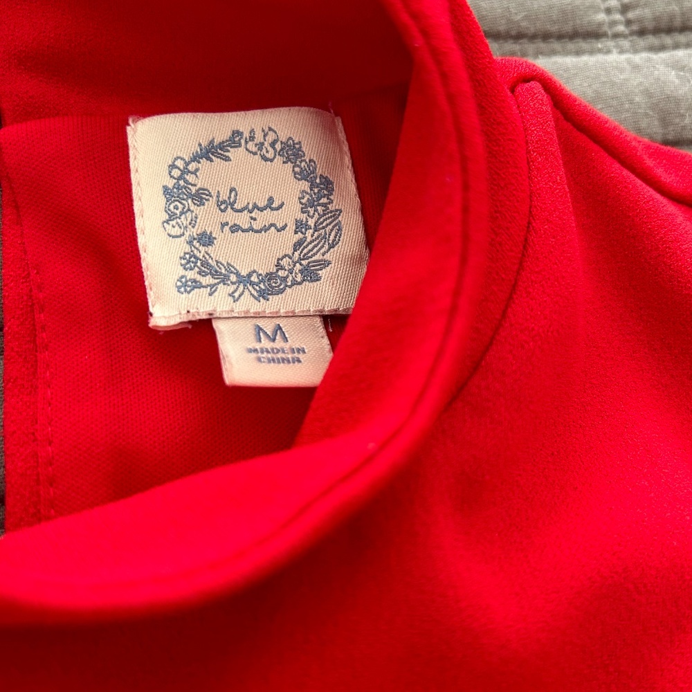 Francesca's | Women's Red Jumpsuit | Size Medium - Picture 8 of 9
